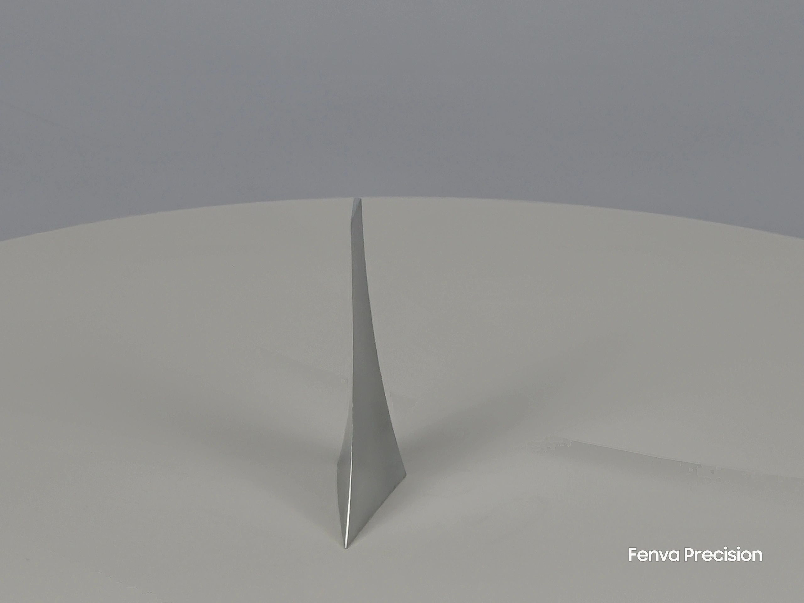 Precision machined aluminium aircraft flap vane